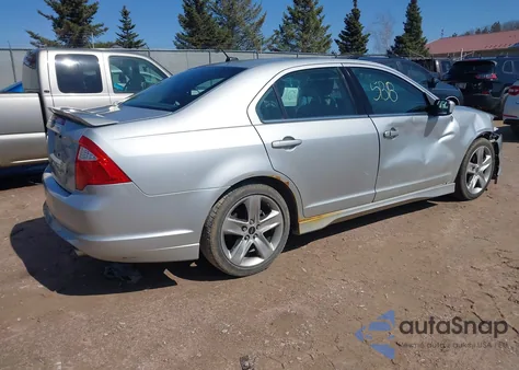 2010 Ford Fusion Sport from USA, damaged, VIN 3FAHP0KC3AR200948